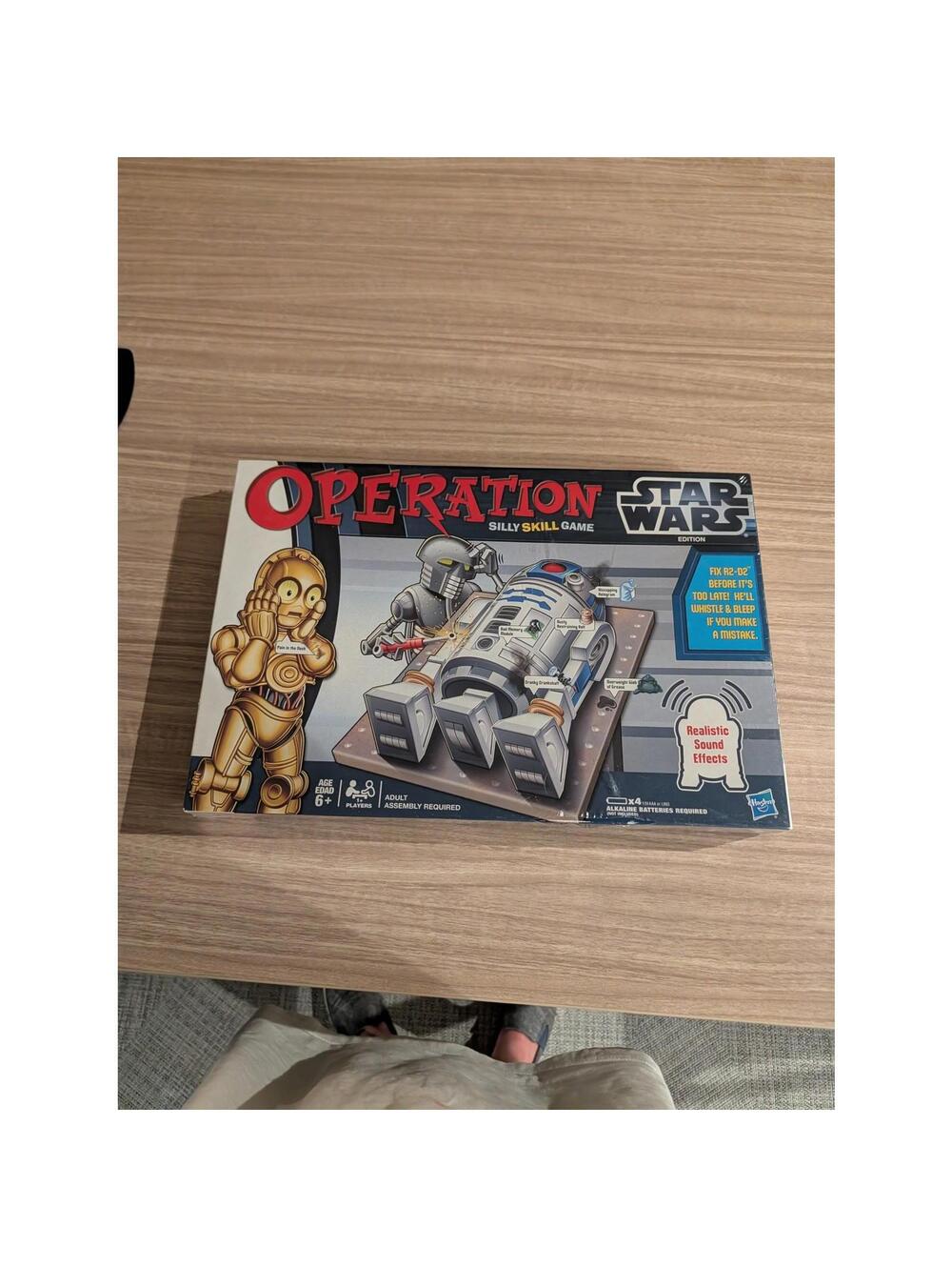 Hasbro Operation Star Wars Edition - Chewbacca Board Game- NIB